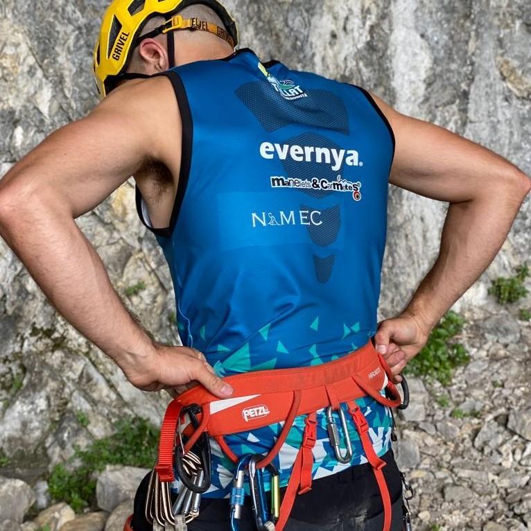Camiseta Trail Runing hombre sin mangas EVY PRO - evernya