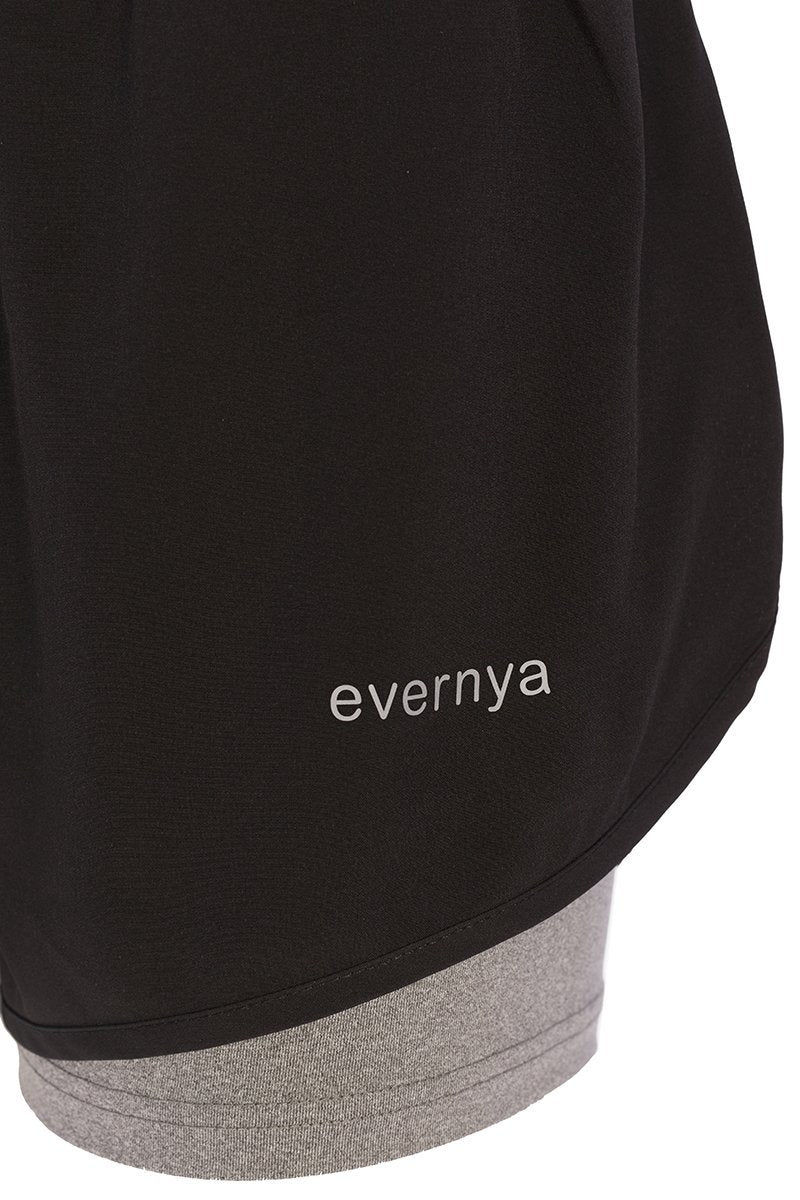 Pantalón corto con malla interior Slim Fit Mujer - evernya