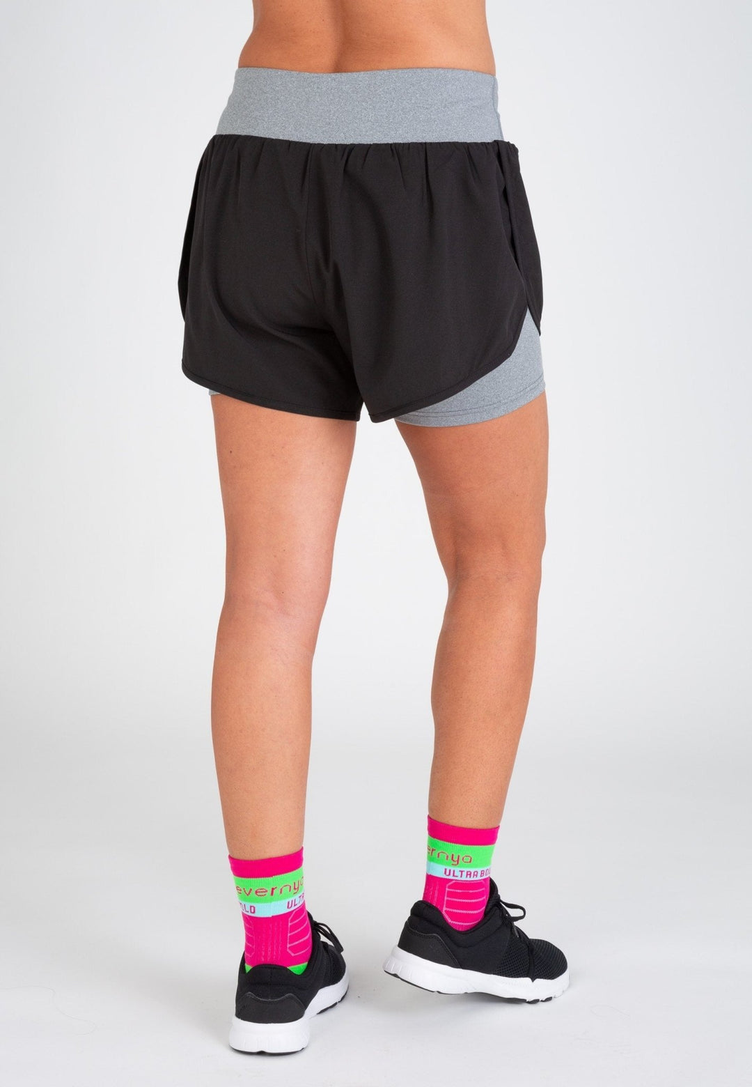 Pantalón corto con malla interior Slim Fit Mujer - evernya