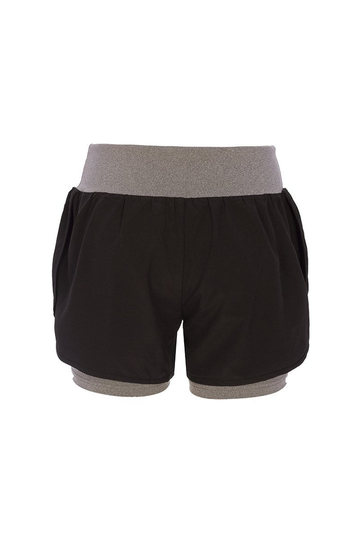 Pantalón corto con malla interior Slim Fit Mujer - evernya