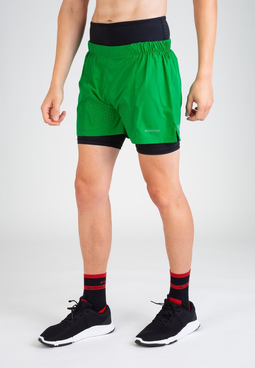 Pantalones cortos trail running hombre - evernya