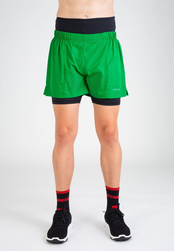 Pantalones cortos trail running hombre - evernya