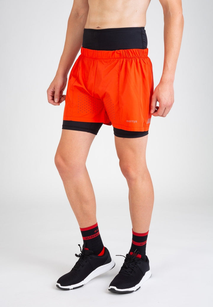 Pantalones cortos trail running hombre - evernya