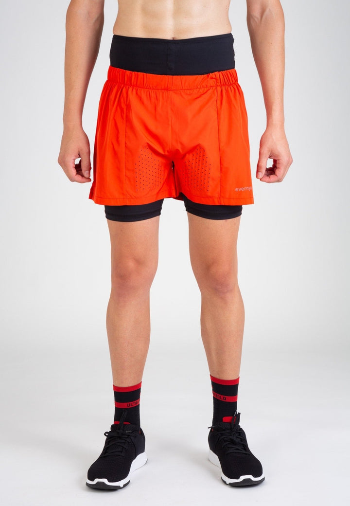 Pantalones cortos trail running hombre - evernya