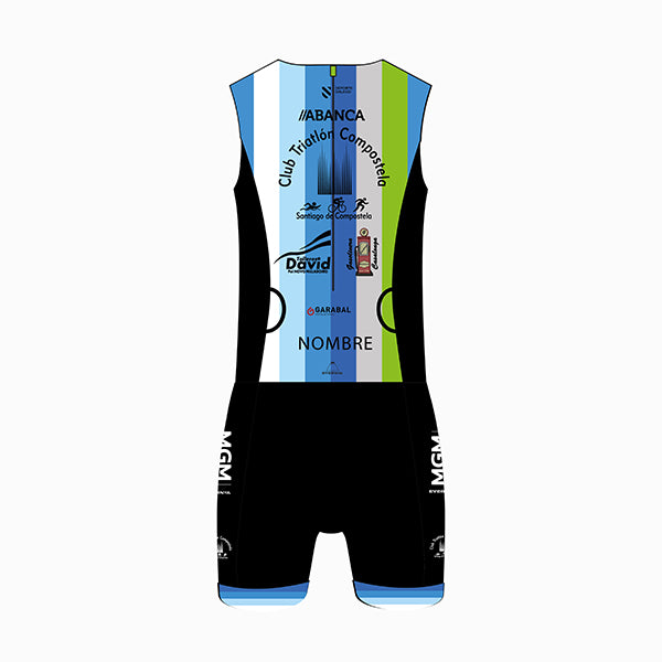 Compostela Short Distance Triathlon Suit Man