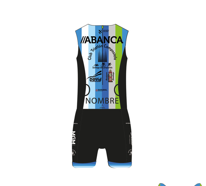 Compostela Short Distance Triathlon Suit Man