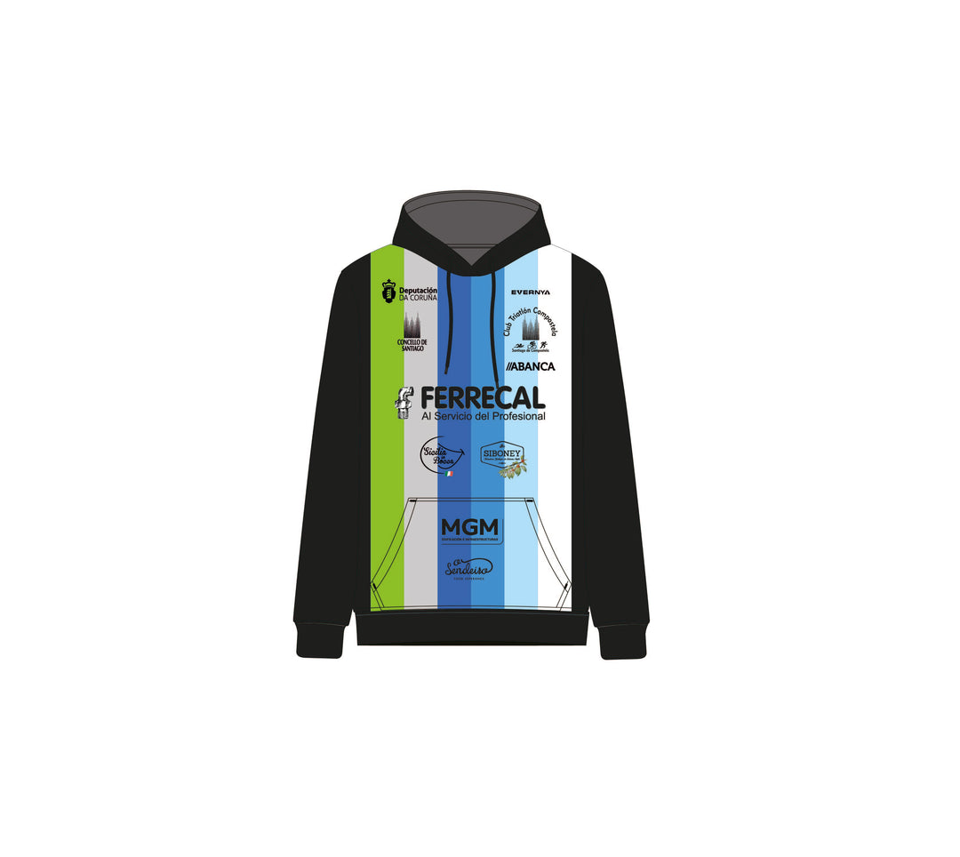 Compostela Triathlon casual sweatshirt