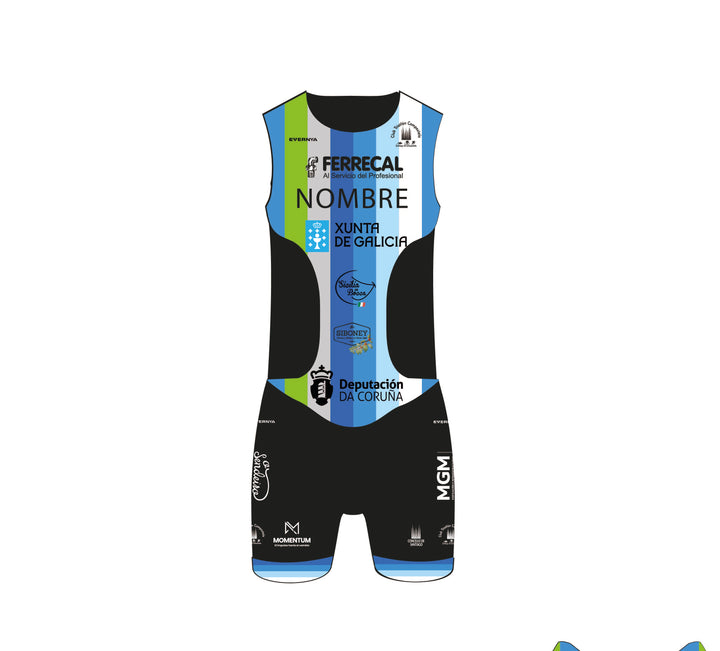 Compostela Short Distance Triathlon Suit Man