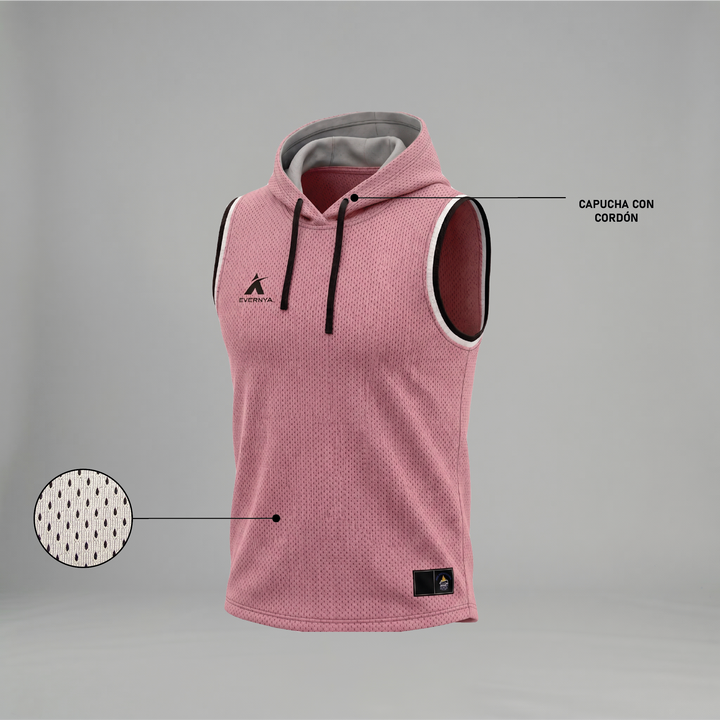 CHALECO HOODIE EVY CREST