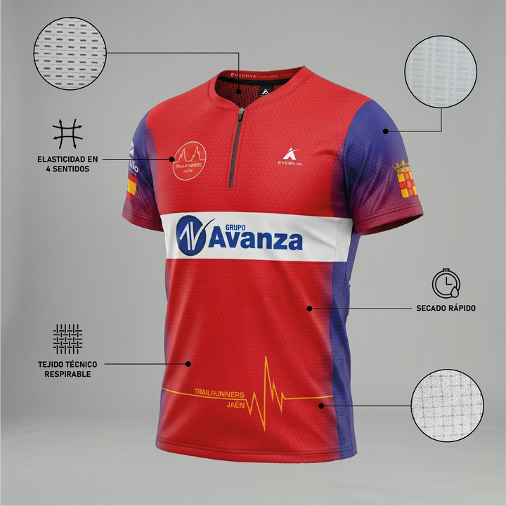 CAMISETA -MAILLOT EVY HYDROGEN