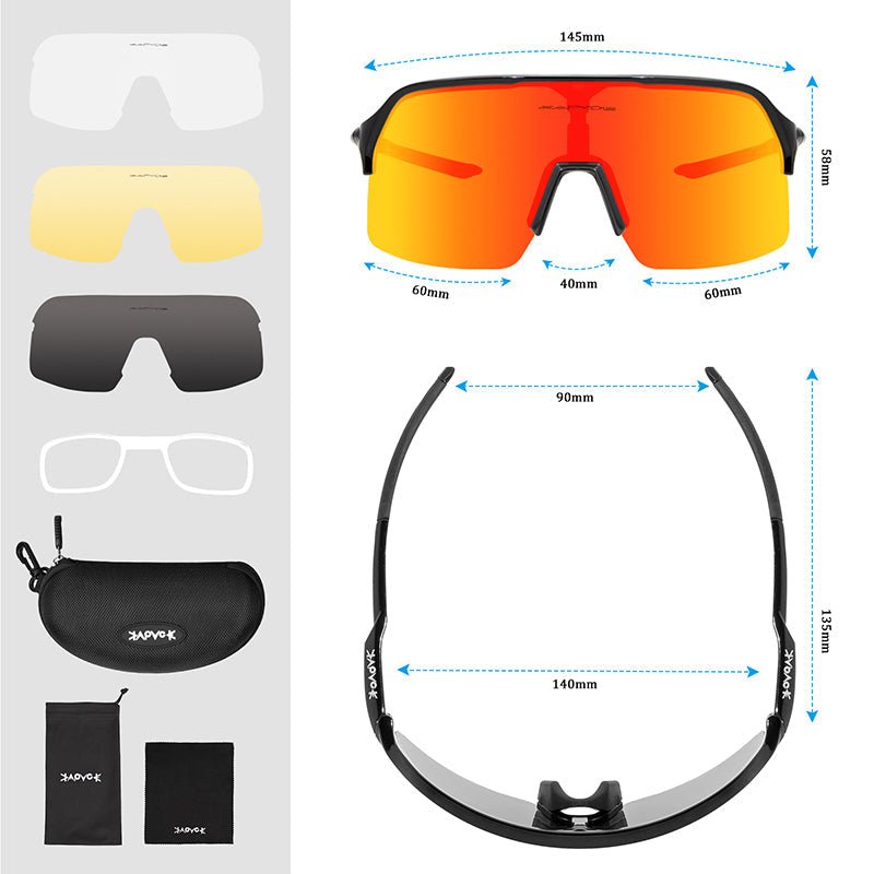 Gafas Ciclismo Dark - evernya