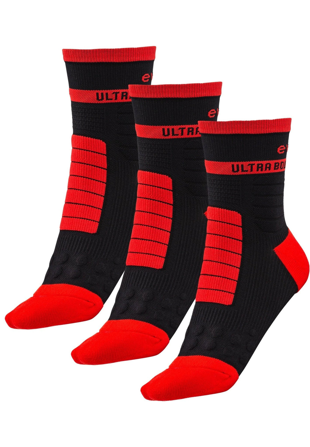 3 Pack Red Socks – evernya